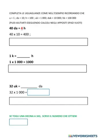 Sistema di numerazione