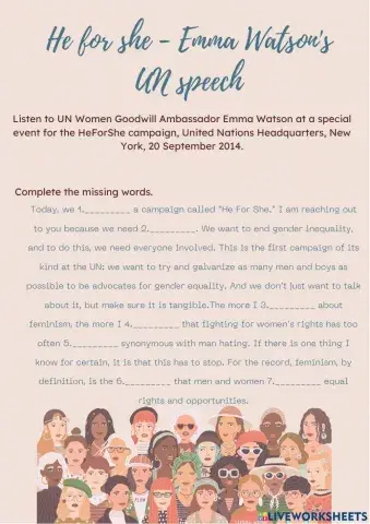 Emma Watson's Speech