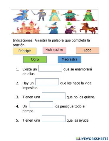 El cuento y sus personajes