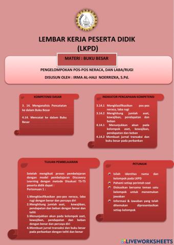 Lkpd buku besar