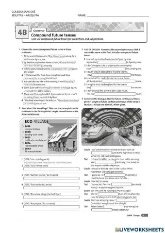 Compound future tenses