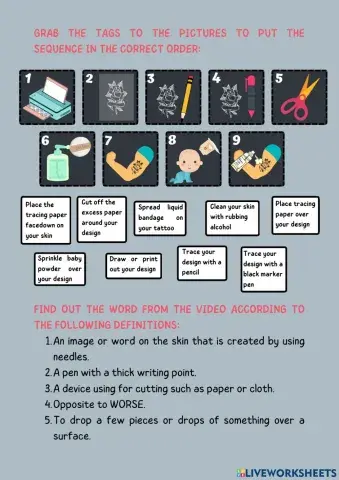 How to make a temporary tattoo