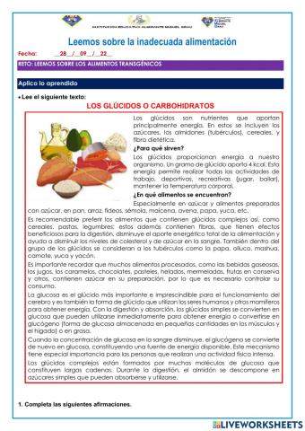 Inadecuada alimentacion