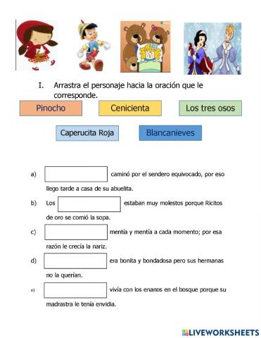 El cuento- los hechos