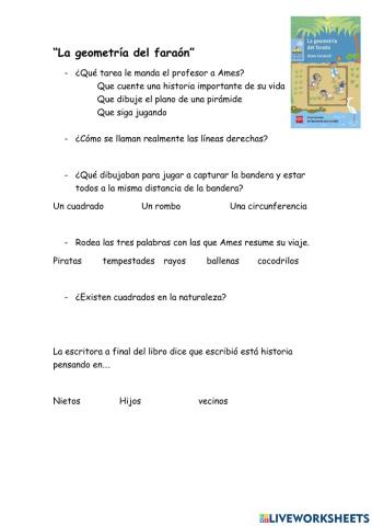 La geometría del faraón