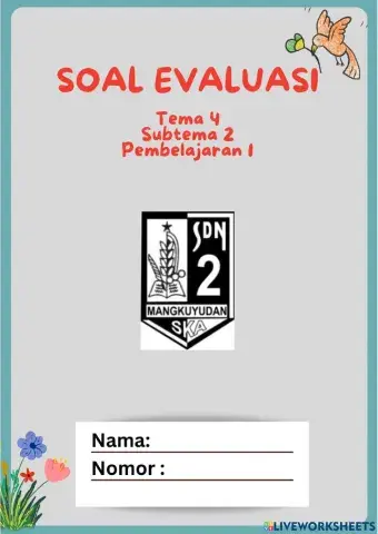 Evaluasi Tema 4