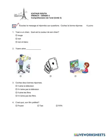 Listening Comprehension