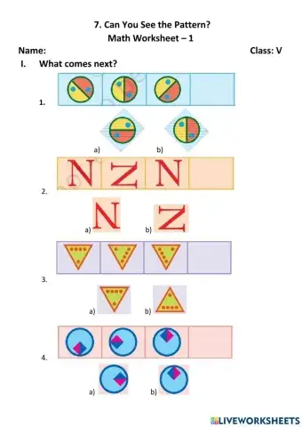 Can you see the pattern