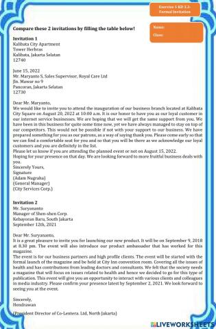 Exercise 1 KD 3.3-Formal Invitation