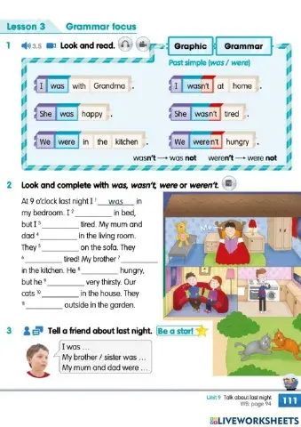 Academy stars 2 U 9 lesson 3