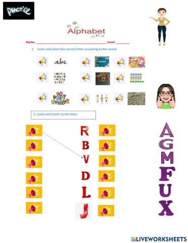 THE ALPHABET