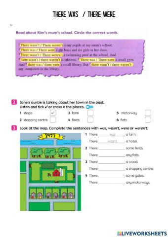 Places in town back then