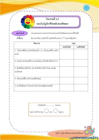 วัฏจักรชีวิตแบบสลับของพืช