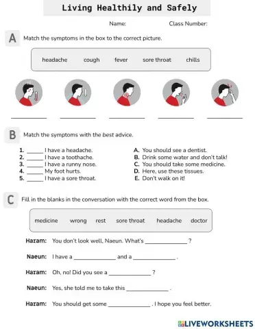 Living Healthily And Safely