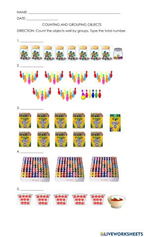 Counting and Groupings