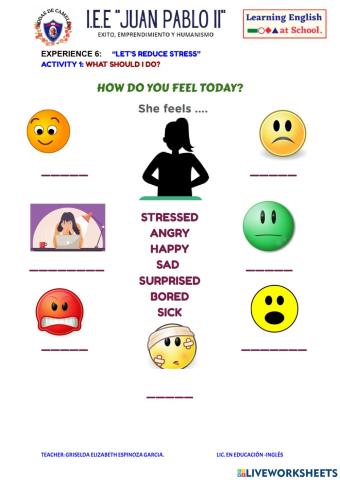 Let's reduce stress.