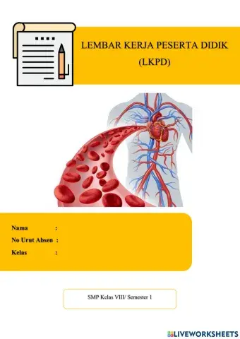 LKPD Sistem Peredaran Darah Manusia