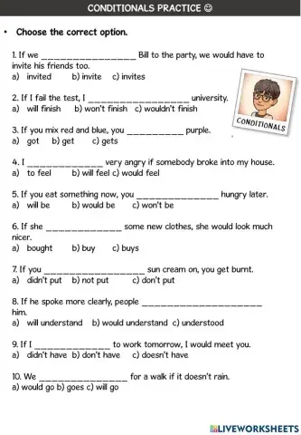 Zero, first, or second conditional?