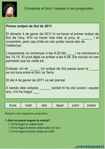 Comprensió lectora 01