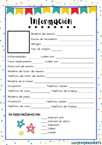 Encuesta información alumnos