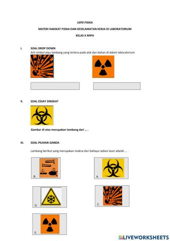 Hakikat Fisika dan Keselamatan Kerja di Laboratorium