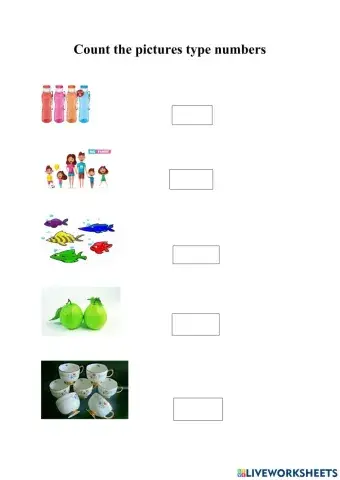 Count the picture type the number