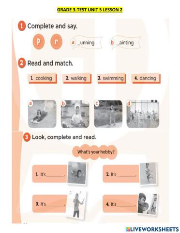 G3-u5 l2 test daugio