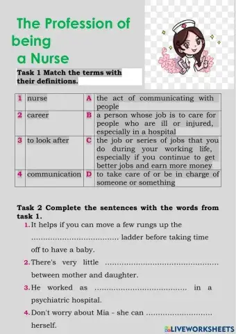 The Profession of being  a Nurse