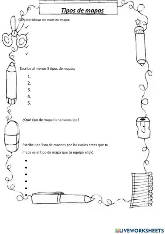 Tipos de mapas de Cuba