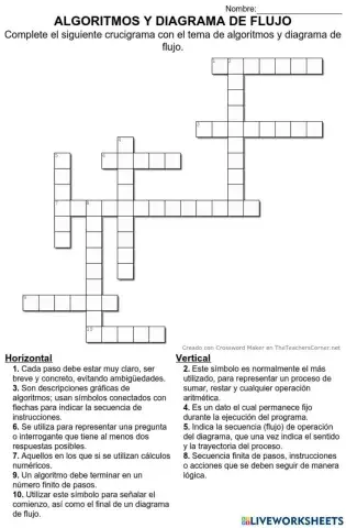Algoritmos y diagrama de flujo 1
