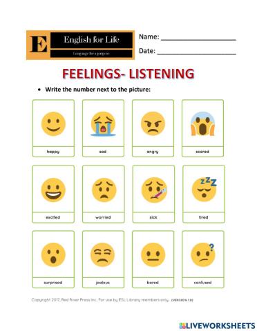Feelings- Listening