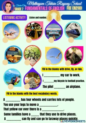 FOE Modes of Transportation (Part1)