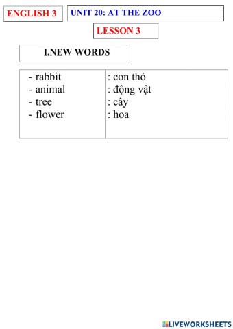 English 3- unit 20- lesson 3