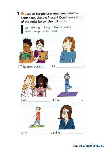 Wider World 1 - Unit 4- Present Continuous