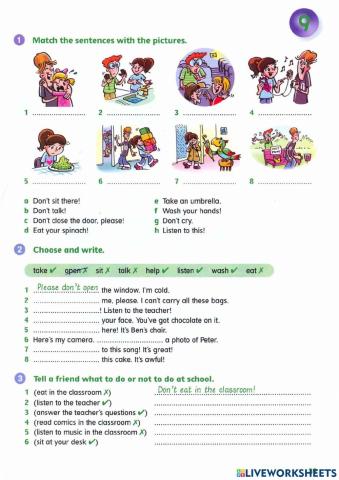 Idict 2 - Unit 3 - Lesson 10: imperative