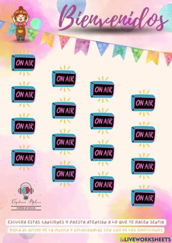 Actividad de bienvenida