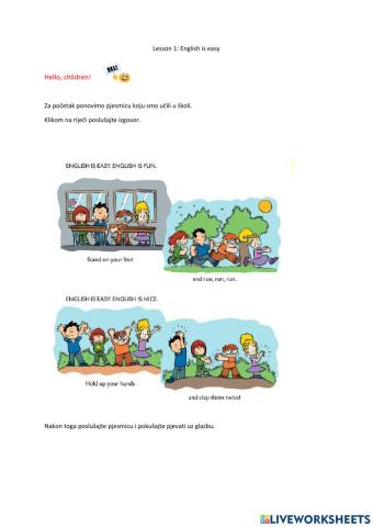 English is easy (L1)