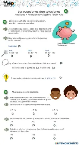 Las sucesiones dan soluciones. I