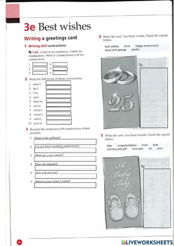 Hp english school basic unit 3e