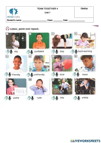 TT4 - Unit 1 - Revision