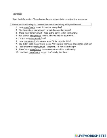 IE1, Unit 4, Vocabulary & Grammar, Exercise 7