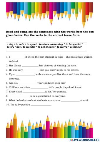 Wellcome back to school