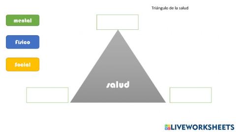 Triangulo de la salud