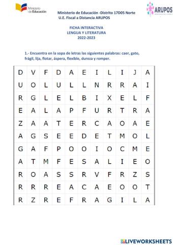 Sustantivo, adjetivo y verbo