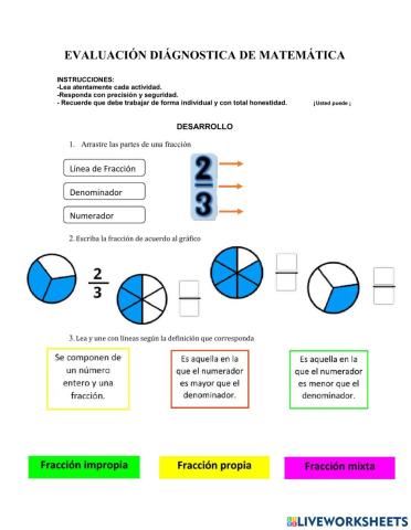 Evaluación Diagnóstica