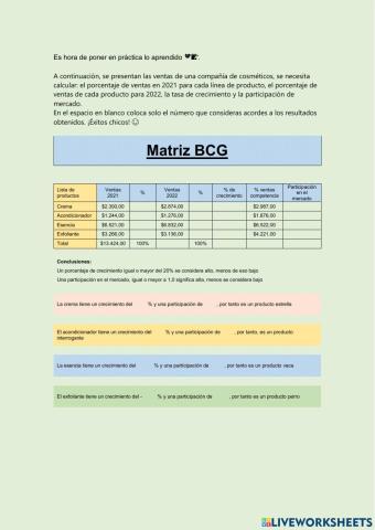 Matriz BCG