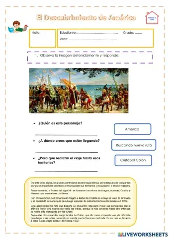 Descubrimiento de américa