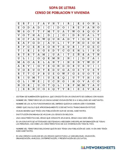 Censo poblacion