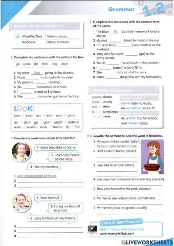 Go getter extra practice