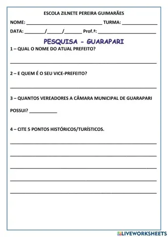 Pesquisa - guarapari